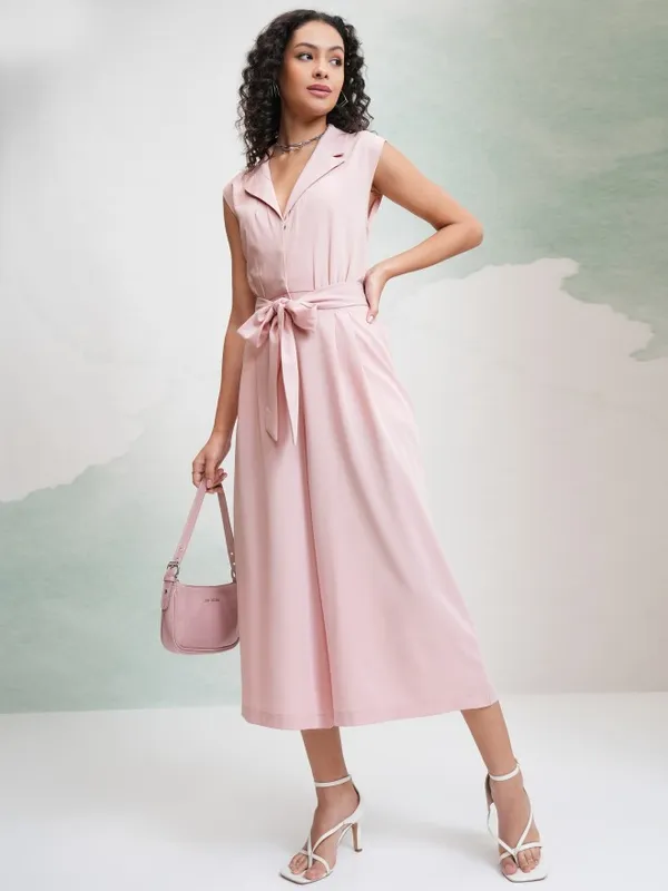 Solid Regular Fit Jumpsuit