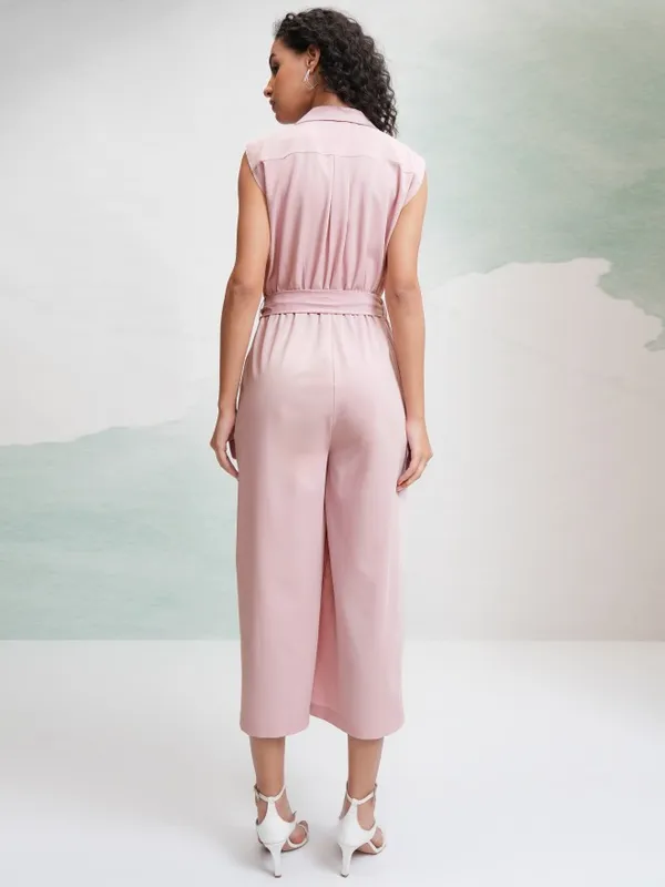 Solid Regular Fit Jumpsuit