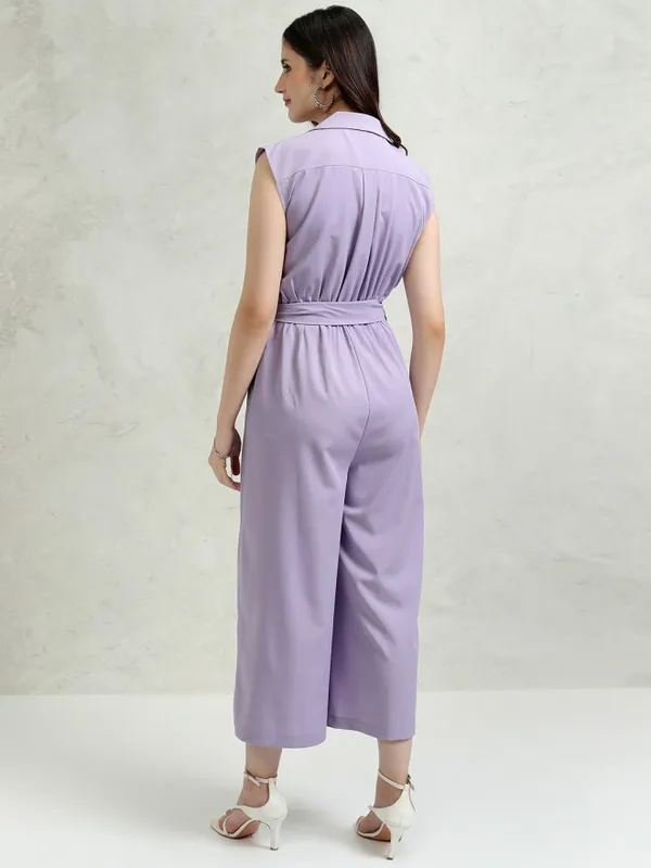 Solid Regular Fit Jumpsuit
