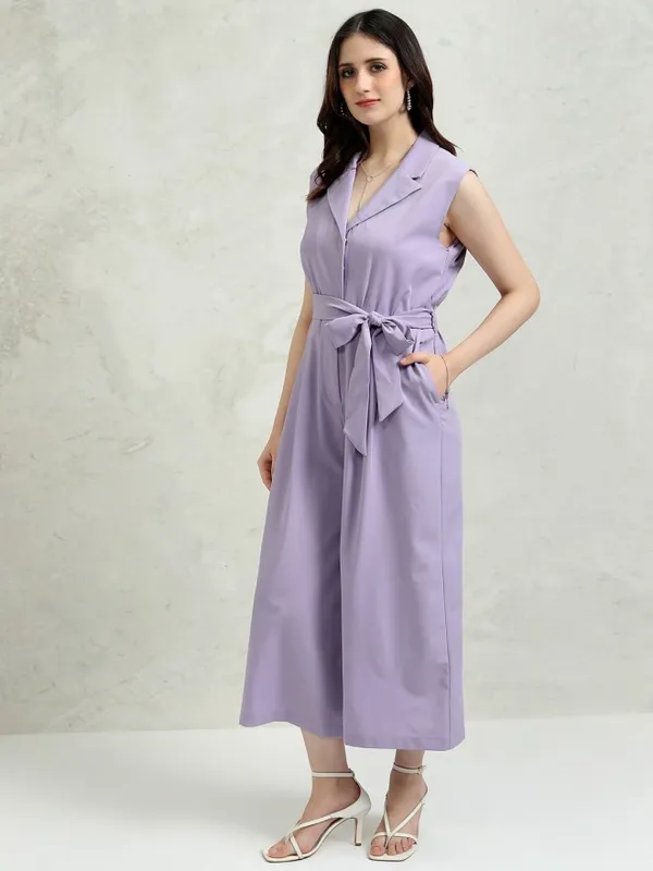 Solid Regular Fit Jumpsuit