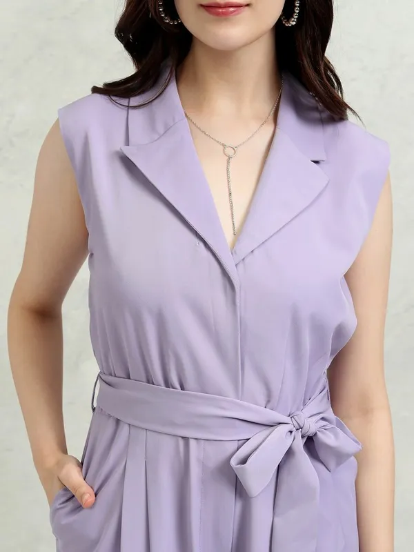 Solid Regular Fit Jumpsuit