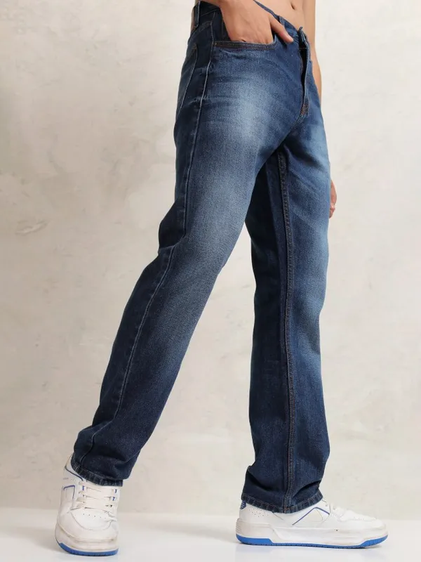Highlander Men Blue Straight Fit Jeans