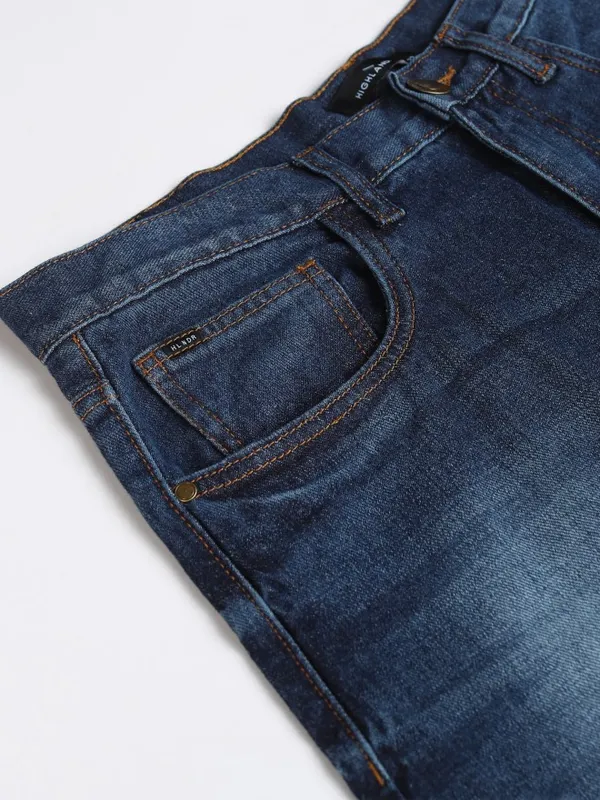 Highlander Men Blue Straight Fit Jeans