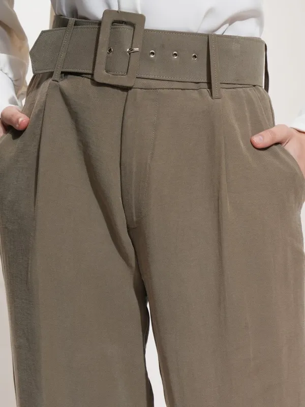 Women Regular Fit Casual Trousers