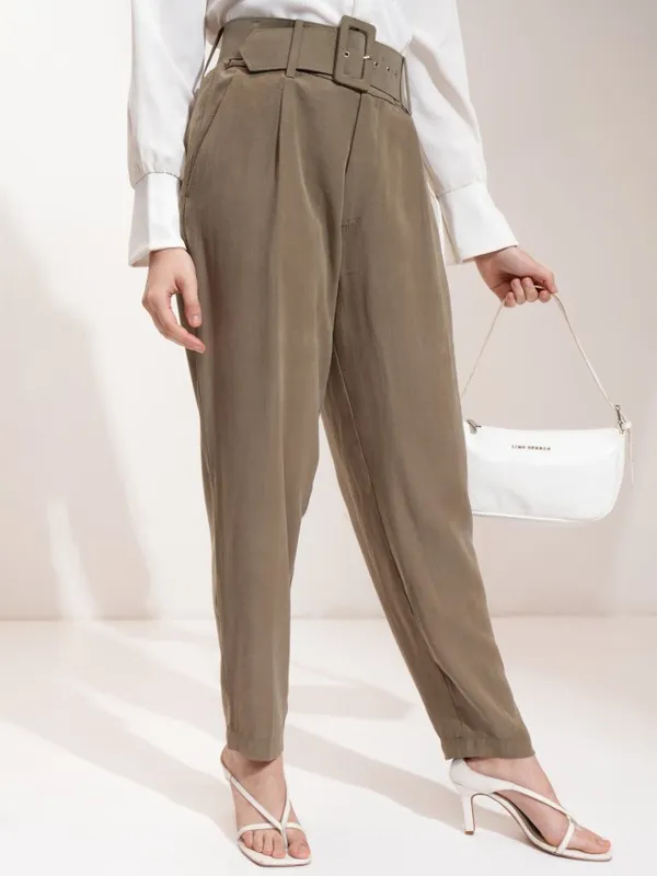 Women Regular Fit Casual Trousers
