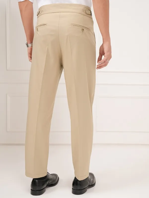 Men Slim Fit Formal Trousers