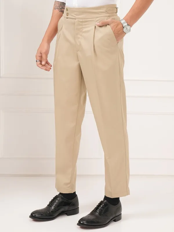 Men Slim Fit Formal Trousers