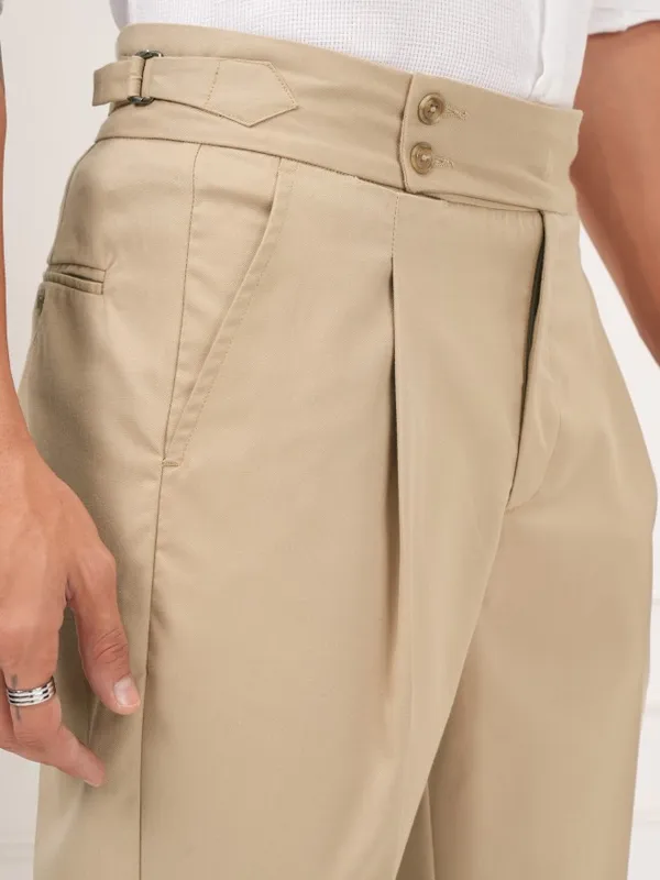 Men Slim Fit Formal Trousers