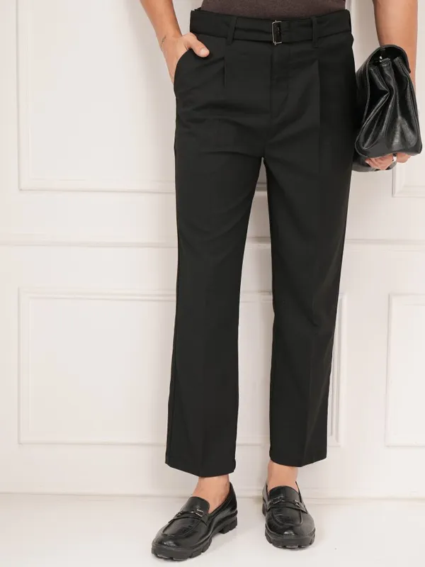 Men Slim Fit Formal Trousers