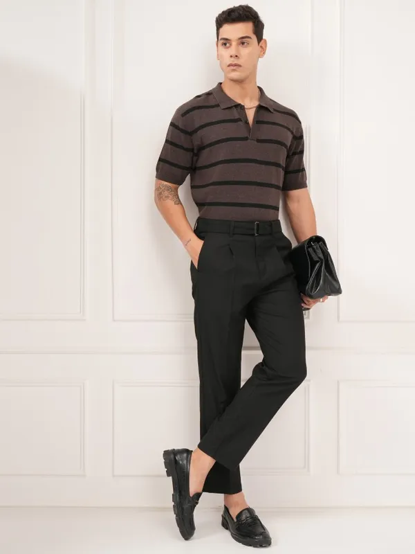 Men Slim Fit Formal Trousers