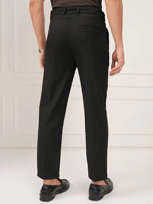 Men Slim Fit Formal Trousers