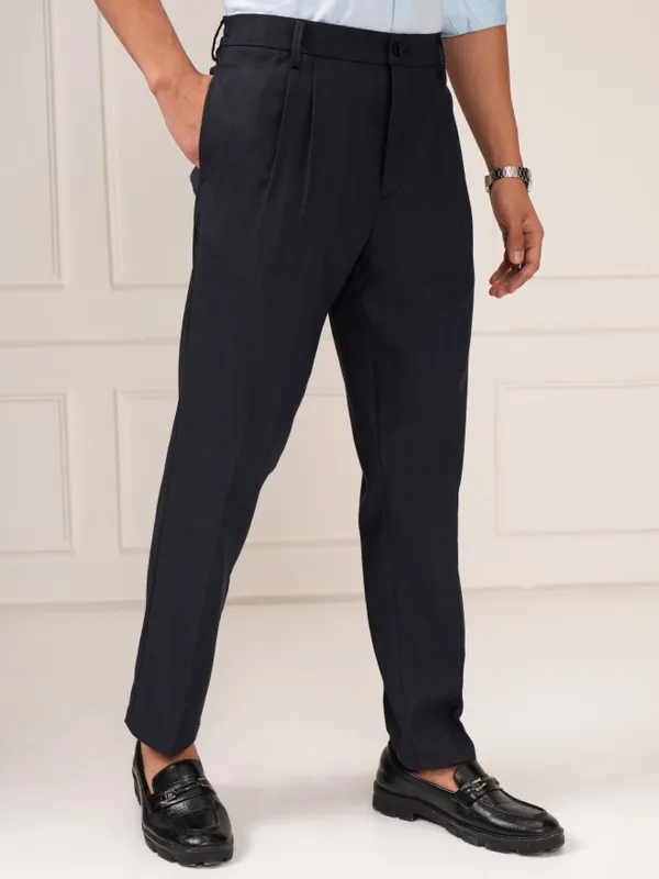 Men Slim Fit Formal Trousers