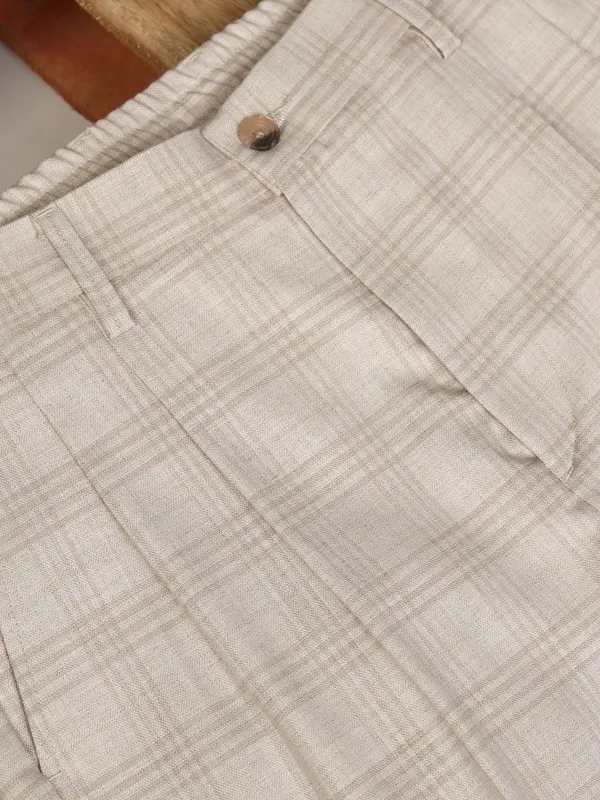 Men Regular Fit Formal Trouser