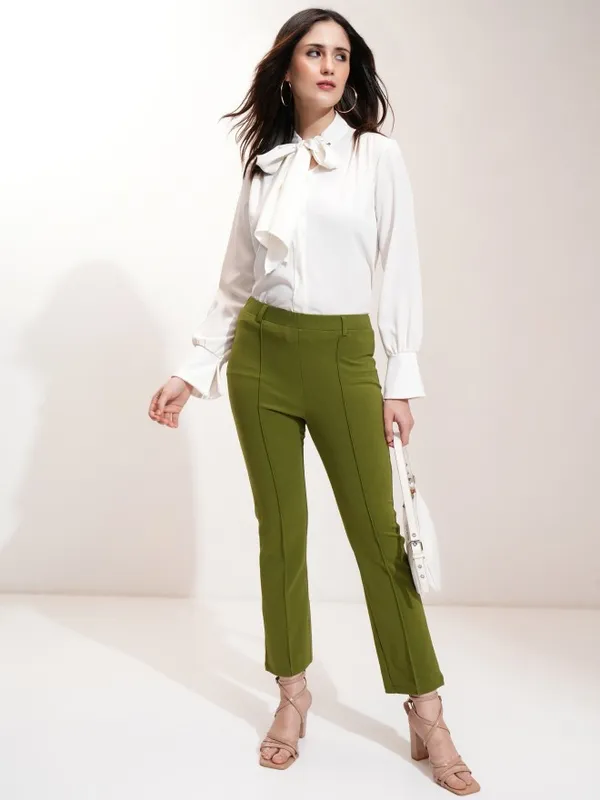 Women Flared Bootcut Trousers