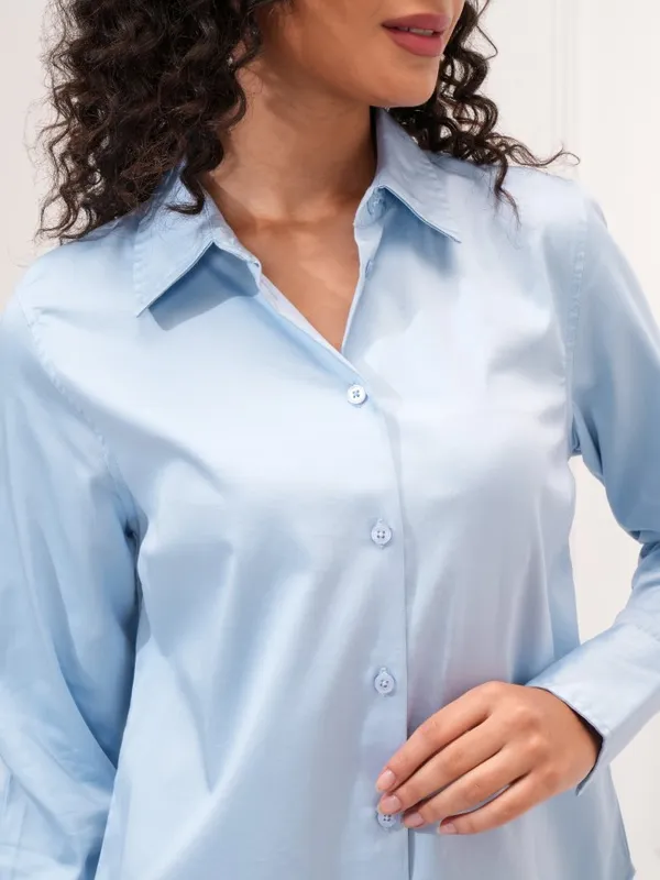 Women Solid Casual Shirt