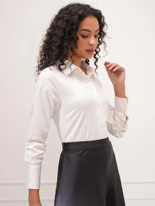 Women Solid Casual Shirt