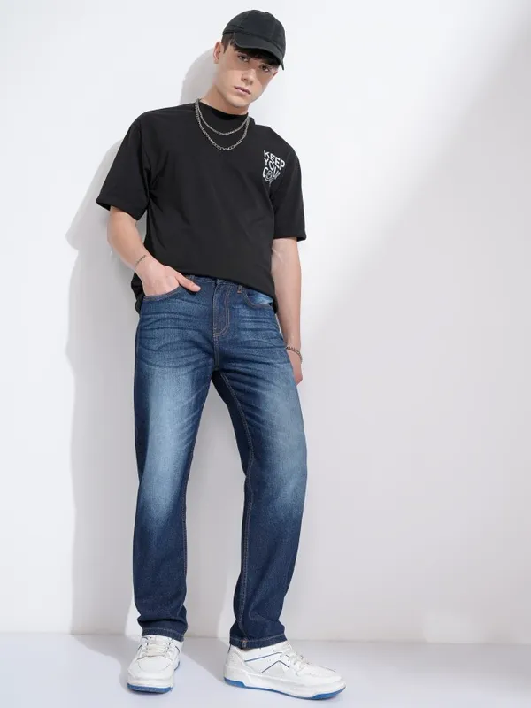 Highlander Men Blue Relaxed Fit Jeans