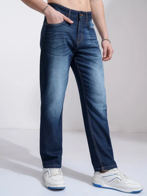 Highlander Men Blue Relaxed Fit Jeans