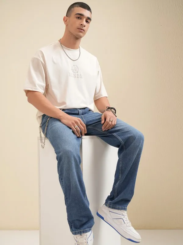 Highlander Men Blue Relaxed Fit Jeans