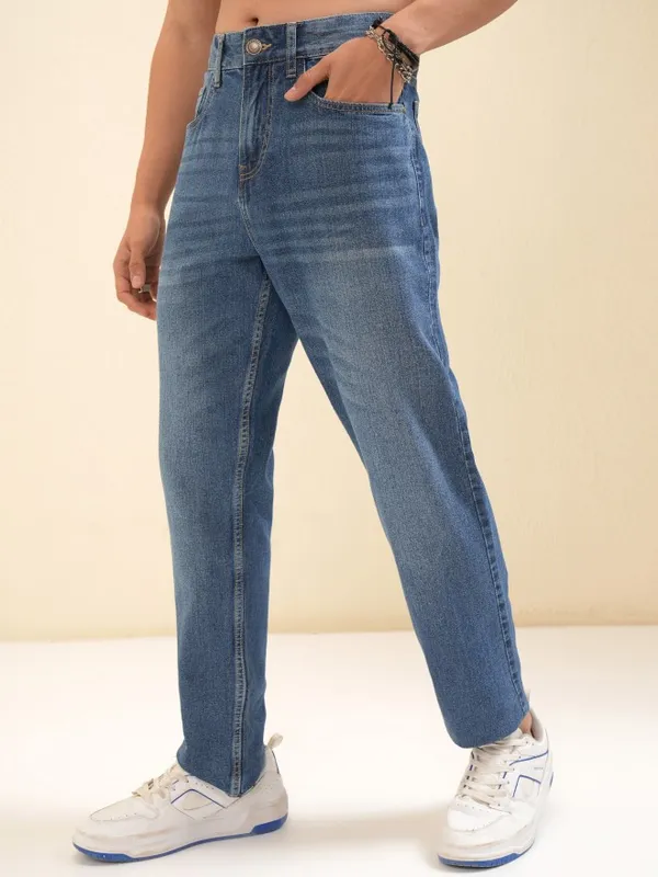 Highlander Men Blue Relaxed Fit Jeans