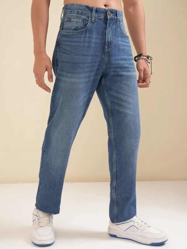 Highlander Men Blue Relaxed Fit Jeans