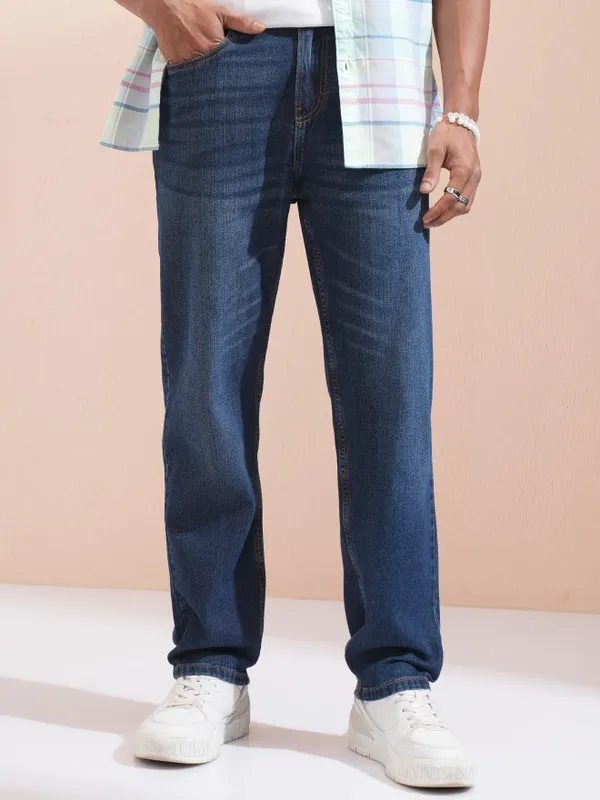 Highlander Men Blue Relaxed Fit Jeans