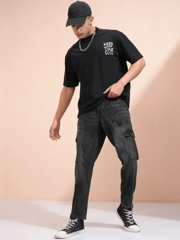 Highlander Men Grey Tapered Fit Jeans