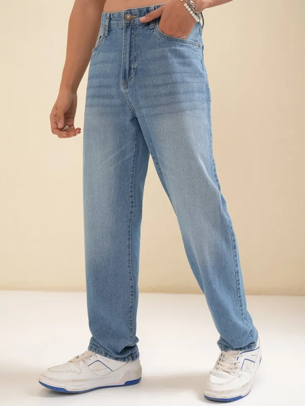 Highlander Men Blue Straight Fit Jeans