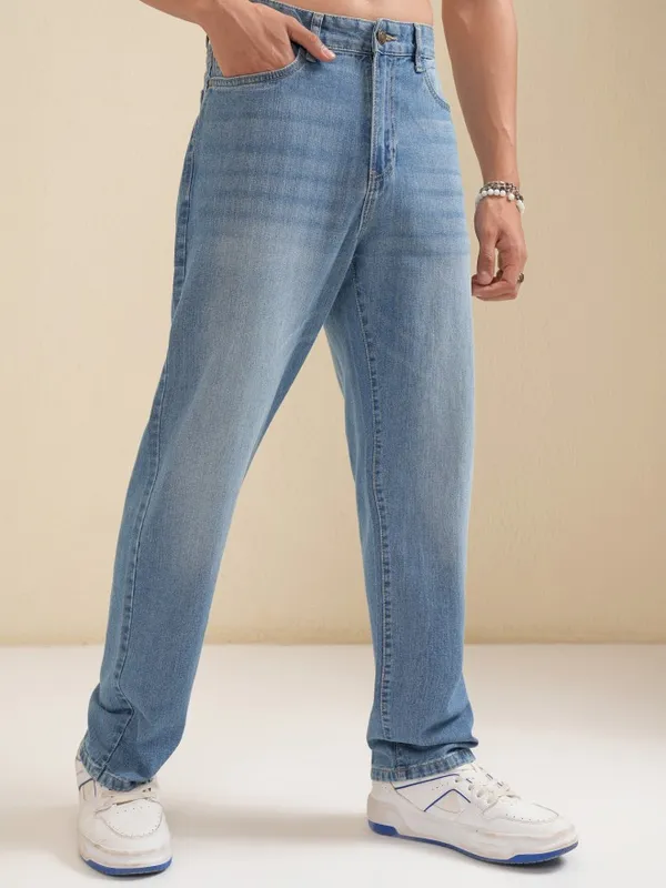 Highlander Men Blue Straight Fit Jeans