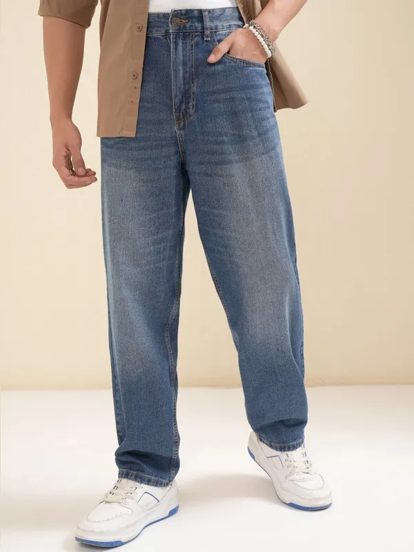 Highlander Men Blue Relaxed Fit Jeans