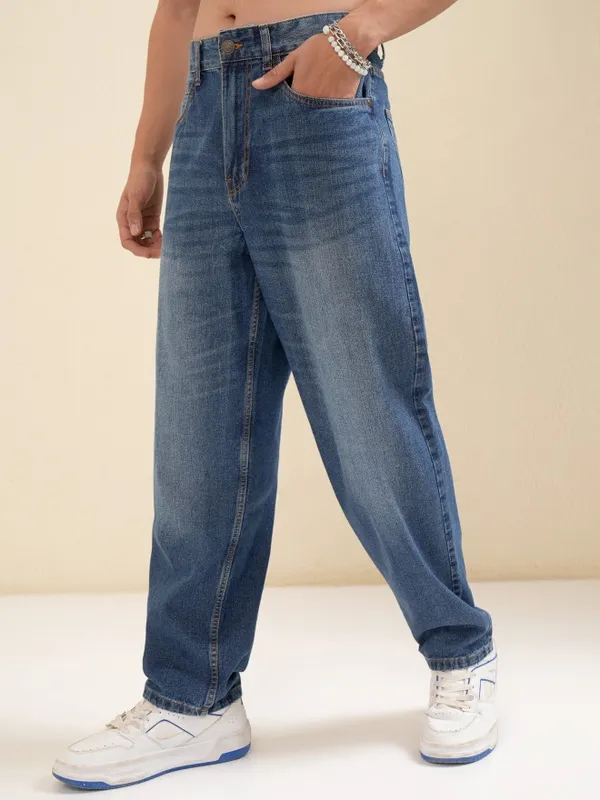 Highlander Men Blue Relaxed Fit Jeans
