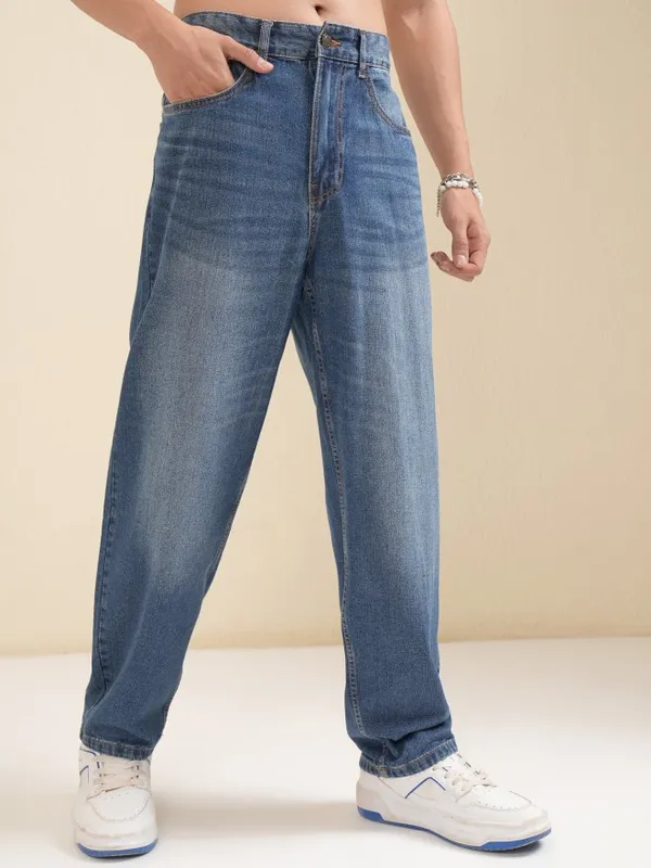 Highlander Men Blue Relaxed Fit Jeans