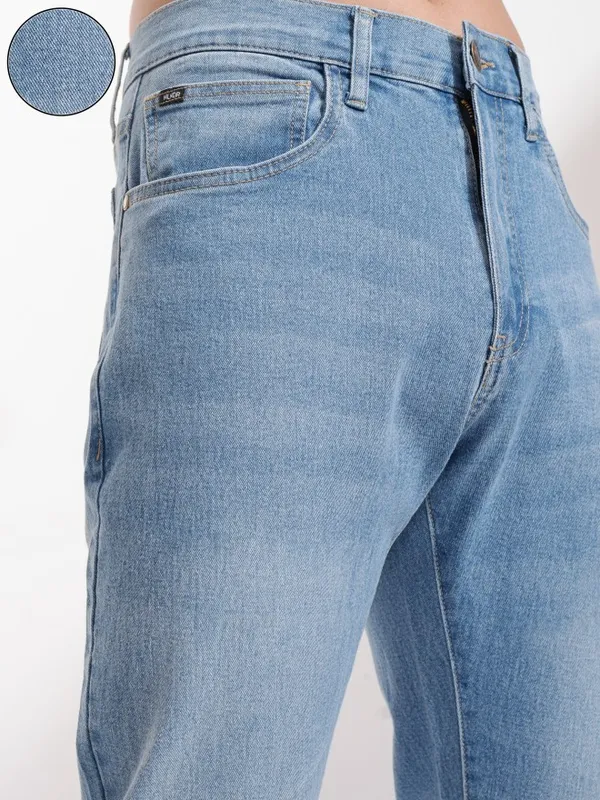 Highlander Men Blue Bootcut Stretchable Jeans