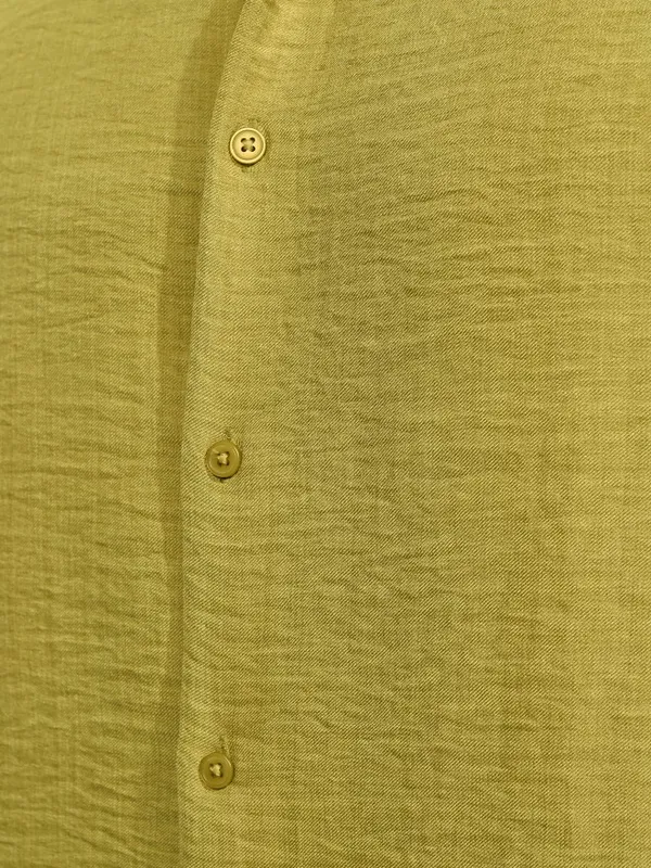 Highlander Men Lime Green Textured Relaxed Fit Casual Shirt