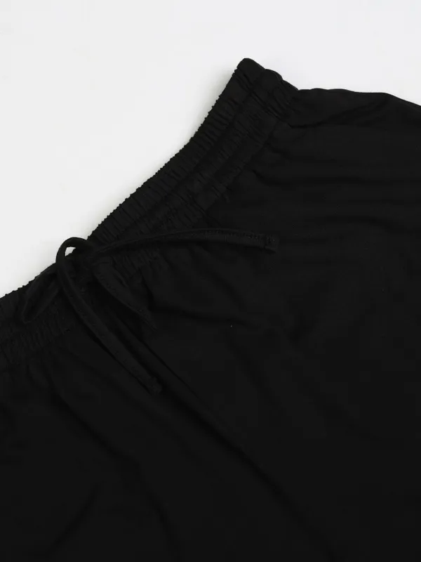Tokyo Talkies Women Black Regular Fit Shorts