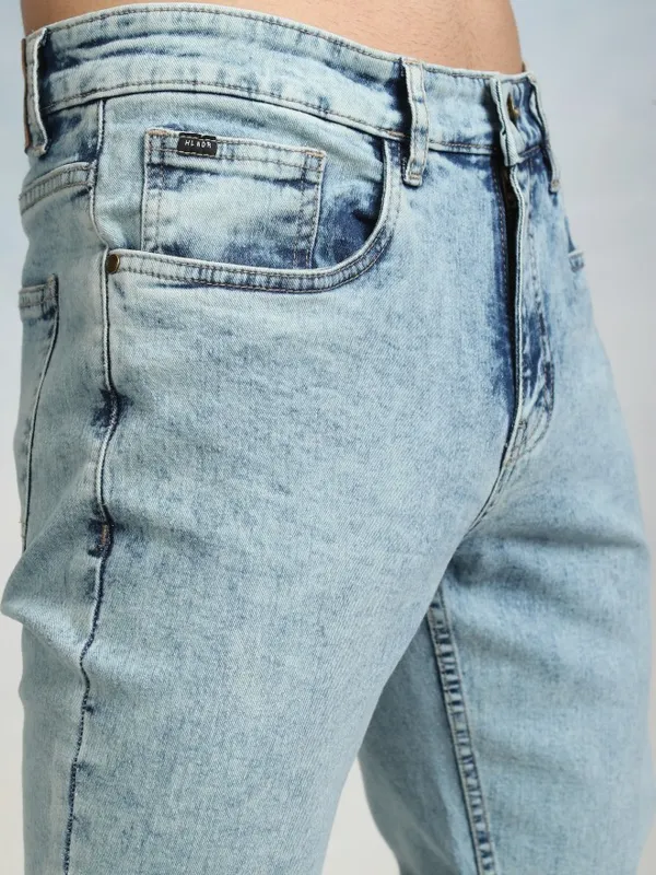 Highlader Men Blue Tapered Fit Stretchable Jeans
