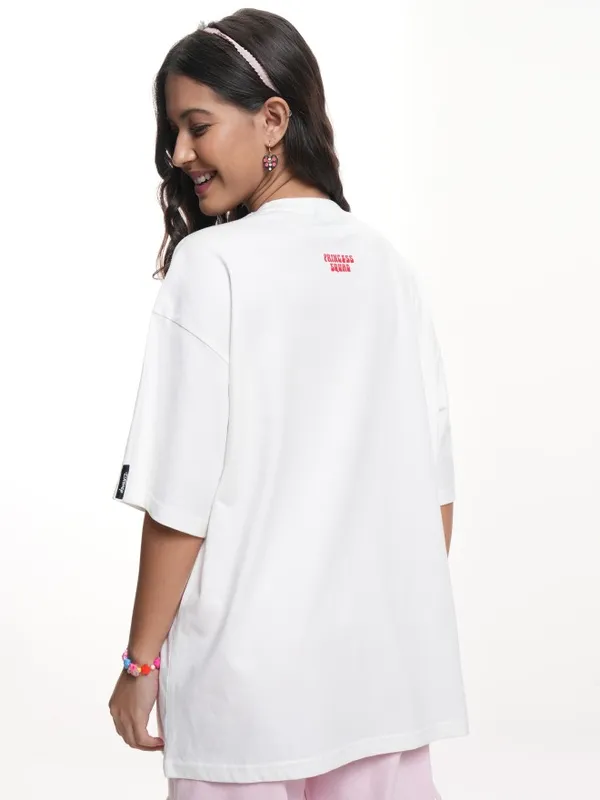 Disney Princess Printed Oversized Fit T-Shirt
