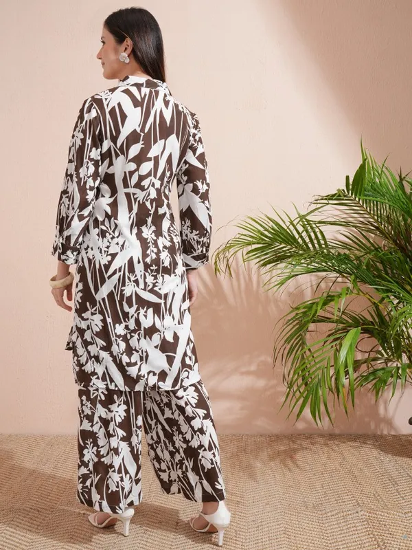 Women Tunic With Palazzos Co-Ords