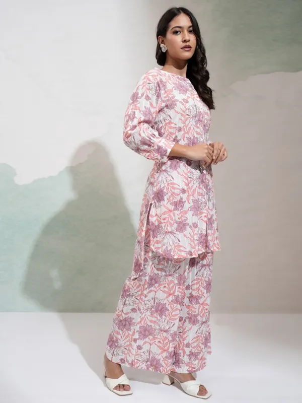 Women Top With Palazzos Co-Ords