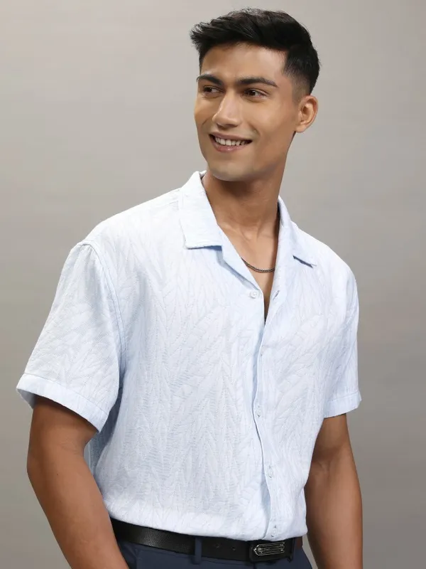 Men Relaxed Fit Casual Shirt