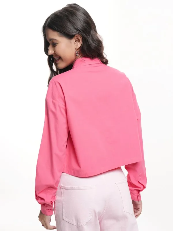 Mickey Mouse Women Printed Casual Shirt