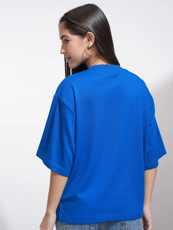 Solid Relaxed Fit T-Shirt