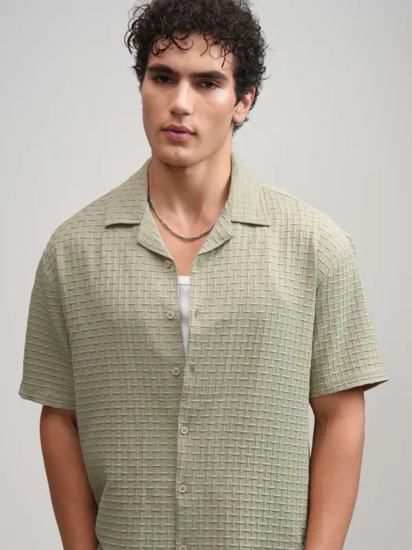Men Relaxed Fit Casual Shirt
