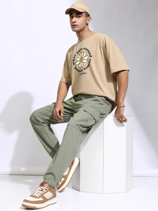 Men Regular Fit Joggers