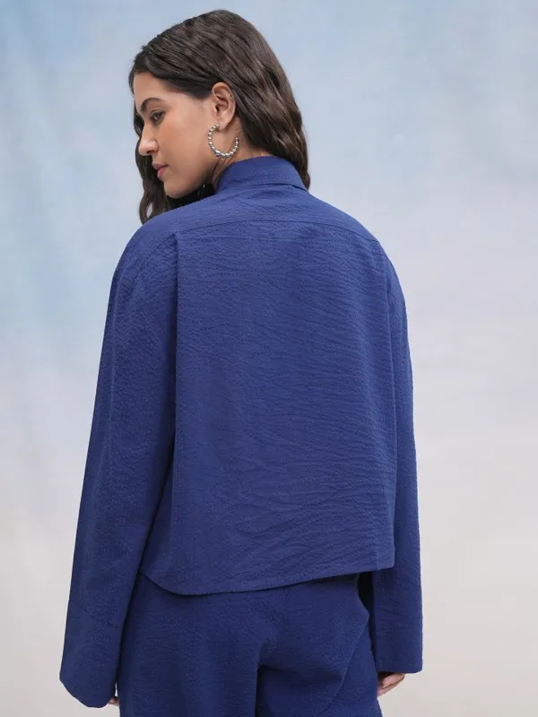 Women Textured Casual Shirt