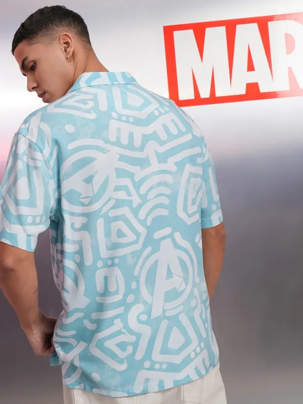 Avengers Men Relaxed Fit Casual Shirt