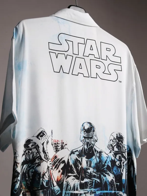 Star Wars Men Printed Relaxed Fit Casual Shirt