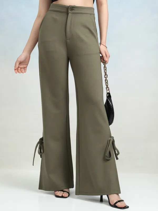 Women Flared Bootcut Trousers