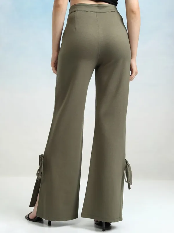 Women Flared Bootcut Trousers