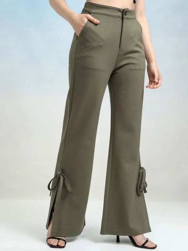 Women Flared Bootcut Trousers